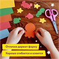 Цветная бумага МАЛОГО ФОРМАТА, А5, БАРХАТНАЯ, 10 листов, 10 цветов, 110 г/м2, ЮНЛАНДИЯ, 129875 129875