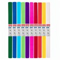 Бумага гофрированная/креповая, 32 г/м2, 50х250 см, 10 рулонов, яркие цвета, BRAUBERG, 112556 112556