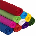 Бумага гофрированная/креповая, 32 г/м2, 50х250 см, 10 рулонов, яркие цвета, BRAUBERG, 112556 112556