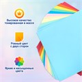 Бумага для оригами и аппликаций 21х21 см, 100 листов, 10 цветов, ОСТРОВ СОКРОВИЩ, 111947 111947