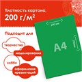 Картон цветной А4 2-сторонний МЕЛОВАННЫЙ, 10 цветов, в папке, ОСТРОВ СОКРОВИЩ, 200х290 мм, 111319 111319