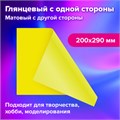 Картон цветной А4 2-сторонний МЕЛОВАННЫЙ, 20 листов, 10 цветов, в папке, BRAUBERG, 200х290 мм, 113554 113554