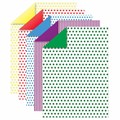 Картон цветной А4 2-сторонний МЕЛОВАННЫЙ, 5 цветов, РИСУНОК на обороте, папка, ЮНЛАНДИЯ, 200х290 мм, 111323 111323