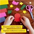 Картон цветной А4 МЕЛОВАННЫЙ, 24 листа, 12 цветов, в папке, ЮНЛАНДИЯ, 200х290 мм, 113551 113551