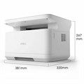 МФУ лазерное DELI M2000DN "3 в 1" А4, 25 стр./мин., 10000 стр./мес., ДУПЛЕКС, сетевая карта 354877