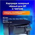 Картридж лазерный SONNEN (SH-W1106A) С ЧИПОМ для HP Laser107/135 ВЫСШЕЕ КАЧЕСТВО, черный, 1000 страниц, 363970 363970
