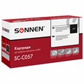 Картридж лазерный SONNEN (SC-C057) для CANON LBP223dw/LBP226dw/LBP228x/MF443dw/MF445dw/MF446x/MF449x, ресурс 3100 стр., 364096 364096