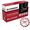 Картридж лазерный SONNEN (SH-CF226X) для HP LJ Pro M402d/dn/n/M426dw/fdn/fdw, ВЫСШЕЕ КАЧЕСТВО, ресурс 9000 стр., 362437 362437