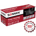 Картридж лазерный SONNEN (SS-D111S) для SAMSUNG M2020-2022/M2070/M2071, ВЫСШЕЕ КАЧЕСТВО, ресурс 1000 стр., 362436 362436