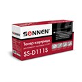 Картридж лазерный SONNEN (SS-D111S) для SAMSUNG M2020-2022/M2070/M2071, ВЫСШЕЕ КАЧЕСТВО, ресурс 1000 стр., 362436 362436