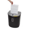 Уничтожитель (шредер) BRAUBERG S8-DS, 2 уровень секретности, полоски 4 мм, 8 листов, корзина 23 литра, 531772 531772