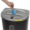 Уничтожитель (шредер) BRAUBERG S8-DS, 2 уровень секретности, полоски 4 мм, 8 листов, корзина 23 литра, 531772 531772