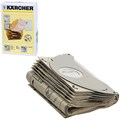 Мешки для сбора пыли KARCHER, комплект 5 шт., бумажные, +1 микрофильтр, для пылесоса SE 5.100, 6.904-143.0 450536