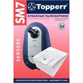 Мешок для пылесоса (пылесборник) бумажный TOPPERR SM7, SAMSUNG, КОМПЛЕКТ 5 шт., 1031 456433
