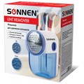 Машинка для удаления катышков миниклинер SONNEN FS-8808, белый/синий, 455464 455464