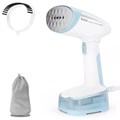 Отпариватель ручной TEFAL DT3041E1, 1300 Вт, пар 20 г/мин, резервуар 0.12 л, 1 режим, белый/голубой, 1830008776 456497