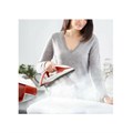 Парогенератор TEFAL SV8110E0, 2800 Вт, 6.3 Бар, постоянная подача пара 120 г/мин, паровой удар 420 г/мин, 1.8 л, белый/красный, 1830008618 456496