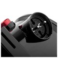 Пылесос BRAYER BR4202 с контейнером "циклон", 2200 Вт, мощность всасывания 420 Вт, черный/бордовый 456120