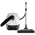 Пылесос KARCHER DS 6 Plus, с аквафильтром, 650 Вт, белый, 1.195-252.0 457236