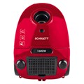Пылесос SCARLETT SC-VC80B63 с пылесборником, 1600 Вт, мощность всасывания 360 Вт, красный 455889