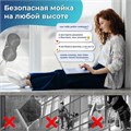 Робот-мойщик окон с автораспылением SONNEN Tech RWC-123 SPRAY, датчик от падения, 26 салфеток, пульт ДУ, 456236 456236