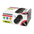 Робот-мойщик окон с автораспылением SONNEN Tech RWC-123 SPRAY, датчик от падения, 26 салфеток, пульт ДУ, 456236 456236