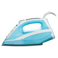 Утюг BRAYER BR4000, 2600 Вт, керамическое покрытие, самоочистка, антикапля, автоотключение, голубой 456106