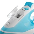 Утюг BRAYER BR4000, 2600 Вт, керамическое покрытие, самоочистка, антикапля, автоотключение, голубой 456106