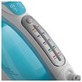 Утюг BRAYER BR4000, 2600 Вт, керамическое покрытие, самоочистка, антикапля, автоотключение, голубой 456106