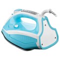 Утюг BRAYER BR4000, 2600 Вт, керамическое покрытие, самоочистка, антикапля, автоотключение, голубой 456106