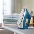Утюг PHILIPS DST3040/70, 2600 Вт, керамическое покрытие, самоочистка, антикапля, автоотключение, синий 456943