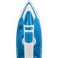 Утюг SCARLETT SC-SI30P17, 2200 Вт, антипригарное покрытие, антинакипь, самоочистка, белый/синий 457202