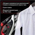 Утюг SONNEN SI-588, 2200 Вт, керамическое покрытие, паровой удар, черный/красный, 455279 455279