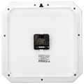 Часы настенные TROYKATIME (TROYKA) 31331316, восьмигранник, белые, коричневая рамка, 29х29х3,5 см 452277
