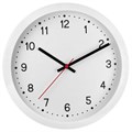 Часы настенные TROYKATIME (TROYKA) 75751701, круг, белые, белая рамка, 28х28х4 см 456779