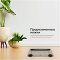 Весы напольные BQ (БИ-КЬЮ) BS1012, электронные, вес до 180 кг, квадрат, стекло, 86191610 457487
