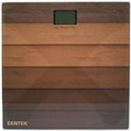 Весы напольные CENTEK CT-2420 "Дерево", электронные, вес до 180 кг, квадрат, стекло, с рисунком, CT-2420 Wood 457574