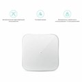 Весы напольные XIAOMI Mi Smart Scale 2, электронные, максимальная нагрузка 150 кг, квадрат, стекло, белые, NUN4056GL 456461