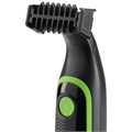 Триммер для бороды POLARIS PHC 0303RB, 3 насадки, длина 0.2-5 мм, беспроводной, черный, 45802 456726
