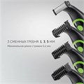 Триммер для бороды POLARIS PHC 0303RB, 3 насадки, длина 0.2-5 мм, беспроводной, черный, 45802 456726