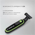 Триммер для бороды POLARIS PHC 0303RB, 3 насадки, длина 0.2-5 мм, беспроводной, черный, 45802 456726