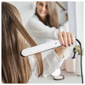 Выпрямитель для волос ROWENTA Optiliss SF3210F0, 10 режимов нагрева 130-230 °С, керамика, белый, 1830007885 456482