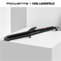 Щипцы для завивки волос ROWENTA Karl Lagerfeld CF323LF0, диаметр 32 мм, конусная форма, 120-200°C, черный, 1830008509 456488