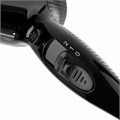 Фен для волос настенный BRAYER BR3021BK, 2000 Вт, пластик, 2 скорости, 2 температурных режима, черный 608945