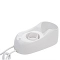 Фен для волос настенный KSITEX F-1400 WC, 1400 Вт, пластик/металл, 2 скорости, белый 601804