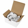 Фен для волос настенный KSITEX F-1800 W, 1800 Вт, пластик/металл, 2 скорости, белый 601805