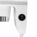 Фен для волос настенный KSITEX F-1800 W, 1800 Вт, пластик/металл, 2 скорости, белый 601805