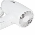 Фен для волос настенный KSITEX F-1800 W, 1800 Вт, пластик/металл, 2 скорости, белый 601805