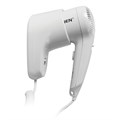 Фен для волос настенный SONNEN HD-1288, 1200 Вт, пластиковый корпус, 2 скорости, белый, 604196 604196