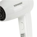 Фен для волос настенный SONNEN HD-2101 ULTRA PLUS, 1300 Вт, 2 скорости, белый, 608481 608481